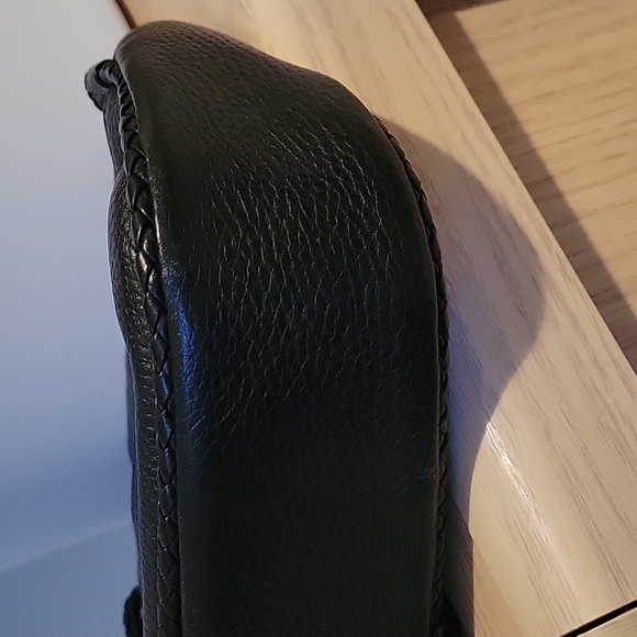 Brighton Black Leather Shoulder Bag - Picture 9 of 10